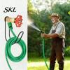 Heavy Duty Hose Holder Outside Garden Hanger Rack, Hanging Water Holder, No Drill Organizer Hook for Outdoor Yard