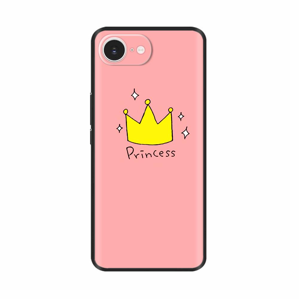 Silicone Phone Case For For iPhone 16E iPhone16E SE 2025 SE4 5G Soft Black Shockproof Shell Protection Back Cover Cases Coque