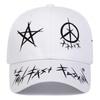 Fashion Eye Graffiti Print Hat Adjustable Cotton Baseball Cap Street Sports Hip Hop Caps Personalized Hats