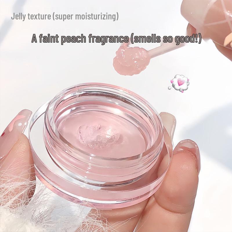 SUSU SKY Увлажняющая персиковая маска для губ - Увлажняет, Питает, Восстанавливает, Уменьшает трещинки и морщинки для лучшего нанесения помады и блеска.