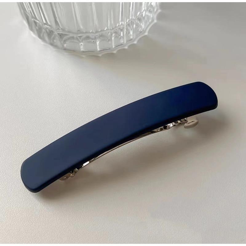 Матовая заколка для волос в корейском стиле для женщин и девушек - Простой и элегантный повседневный аксессуар