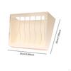 Bunny Hay Feeder Hat Feeding Crib Easy to Install Small Animal Feed Dispensers Rack