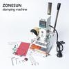 ZONESUN Машина для горячего тиснения фольгой ZS-90 для ПВХ-карт, кожи, бумаги