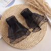 DIY Detachable Cuffs Cuff Extension Embroidery Lace Daisy Fake Sleeves Elastic Wild Wrist Pleated Organ Lolita Fake Sleeves