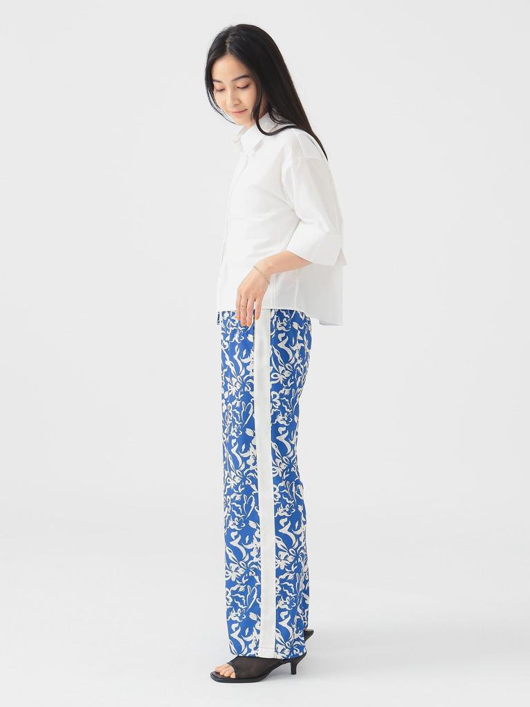 B:MING LIFE STORE by BEAMS Women's Short Sleeve Cropped Shirt (Sizes S-M) White Medium