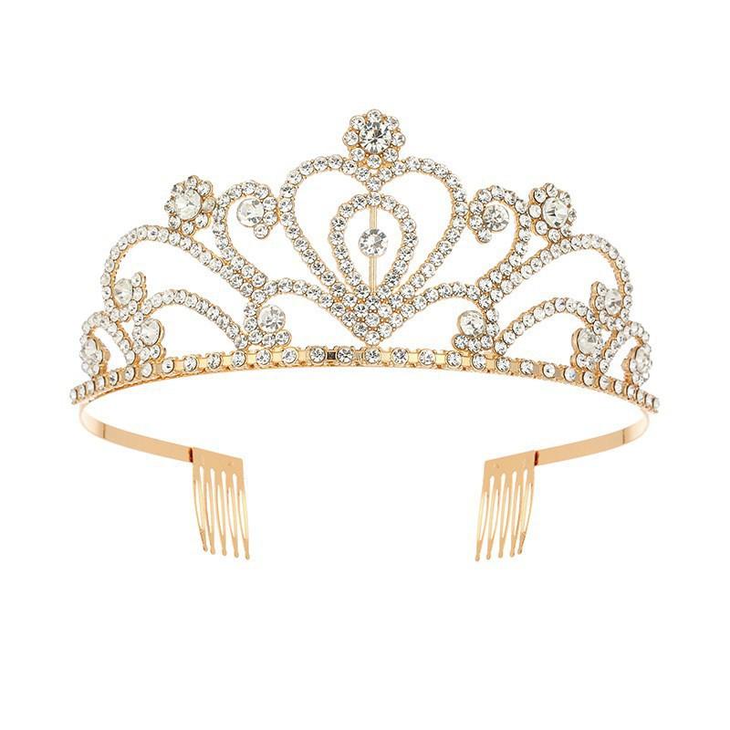 Бал Король Королева Корона Барокко Королевская Корона Головной убор Хрустальная Корона Вечеринка День рождения Король