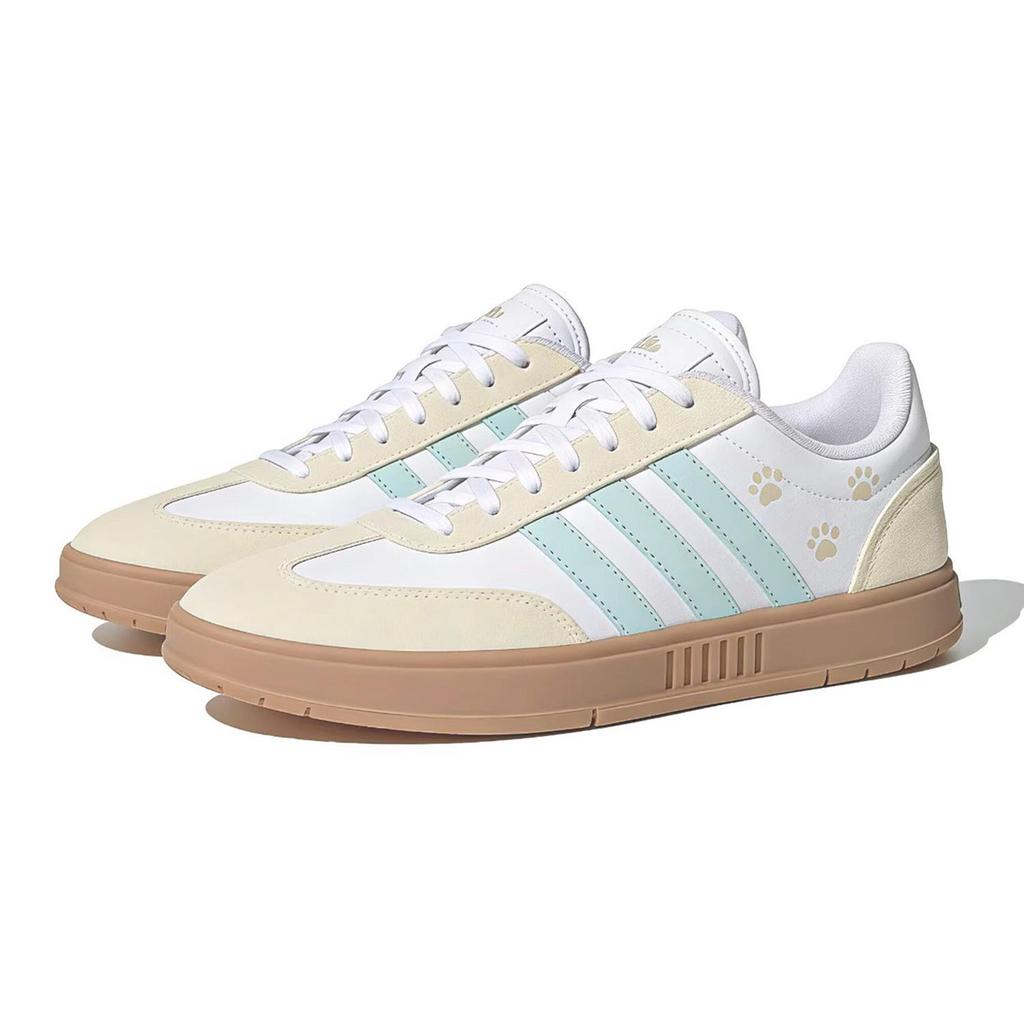 adidas Кеды GRADAS Illusion, Молочно-зеленые, Лапка кошки, Низкие, Для скейтборда, Женские, Светло-зеленые, IE9044(Команда257-)