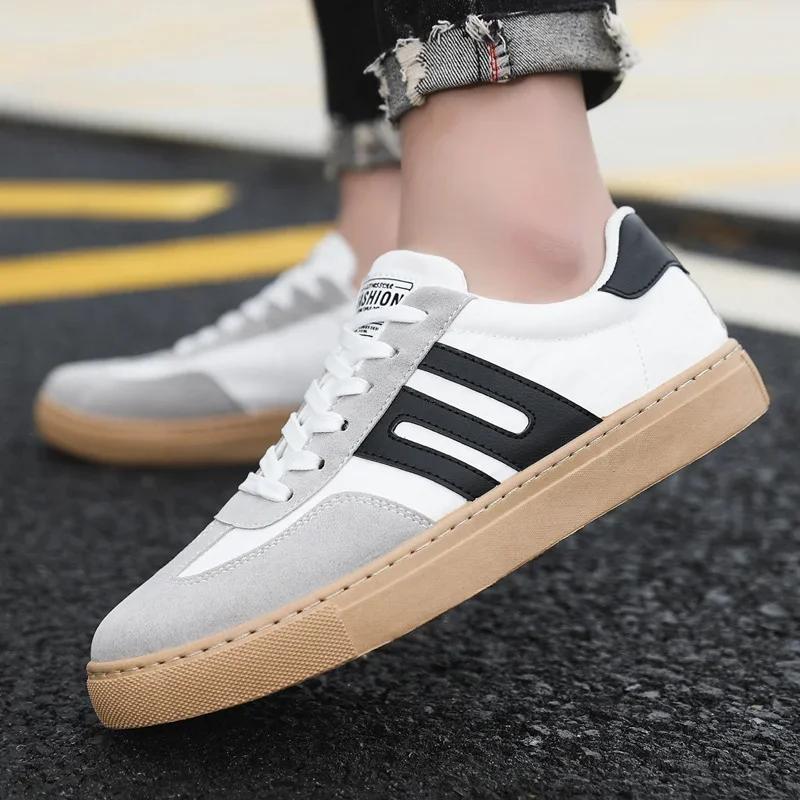Fashion Men's Casual Shoes Large Size 39-47 Walking Sneakers Comfort Outdoor Non-Slip Men's Shoes Off White Shoes