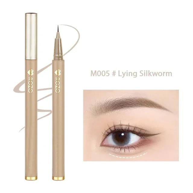 7 Colors Matte Glitter Eyeliner Pencil Waterproof Diamond Champagne Gold Brighten Lying Silkworm Highlighter Eyeliner Eye Makeup