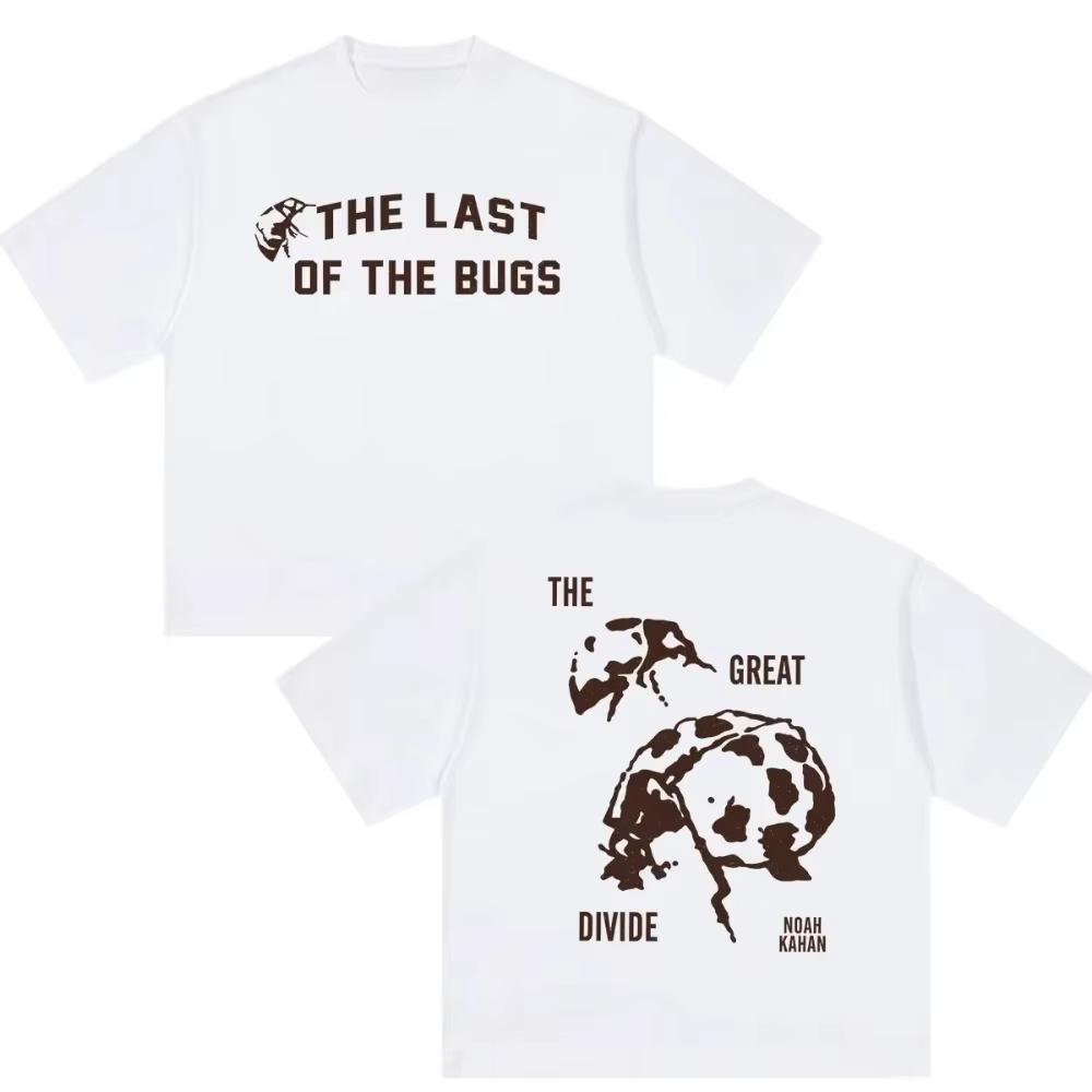 Summer Unisex Unisex Oversized Cotton Tshirts Noah Kahan The Last Of The Bugs Tour 2026 Print T Shirt Oversized T Shirt