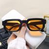 Classic Retro Women Sunglasses Square Frame Glasses Simple Fashion Style Street Pography Eyeglasses UV400 Female