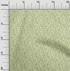 oneOone Cotton Flex Green Fabric Leaves Fabric For Sewing Printed Craft Fabric By The Yard 40 Inch
