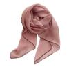 Women Ladies Square Chiffon Neck Head Scarf Scarves Wrap Soft Stole Shawl *