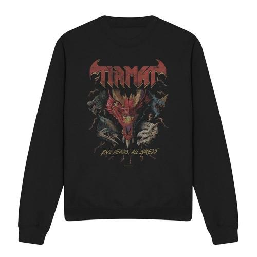 Dungeons & Dragons Unisex Adult Five Heads Tiamat Dragon Sweatshirt