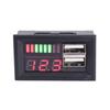 Двойной USB LED Цифровой Вольтметр Быстрая Зарядка Индикатор Уровня Батареи в Реальном Времени для Мотоцикла Лодки Автодома Солнечной Энергии