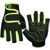 Polyester Sailing Gloves Men S 3/4 Finger Kayak Paddle Gloves Yachting Fishing Support Rolling Iron