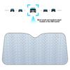 Car Sunshade UV Protection Curtain Car Sun Shade Laser Film Windshield Visor Front Windshield Sunshade Cover Sun Shade