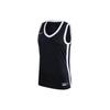 SS24 Dri-Fit Letter Color Block Logo Print Quick-Dry Henley Neck Sleeveless Basketball Jersey Women Jersey Black HF0517-012
