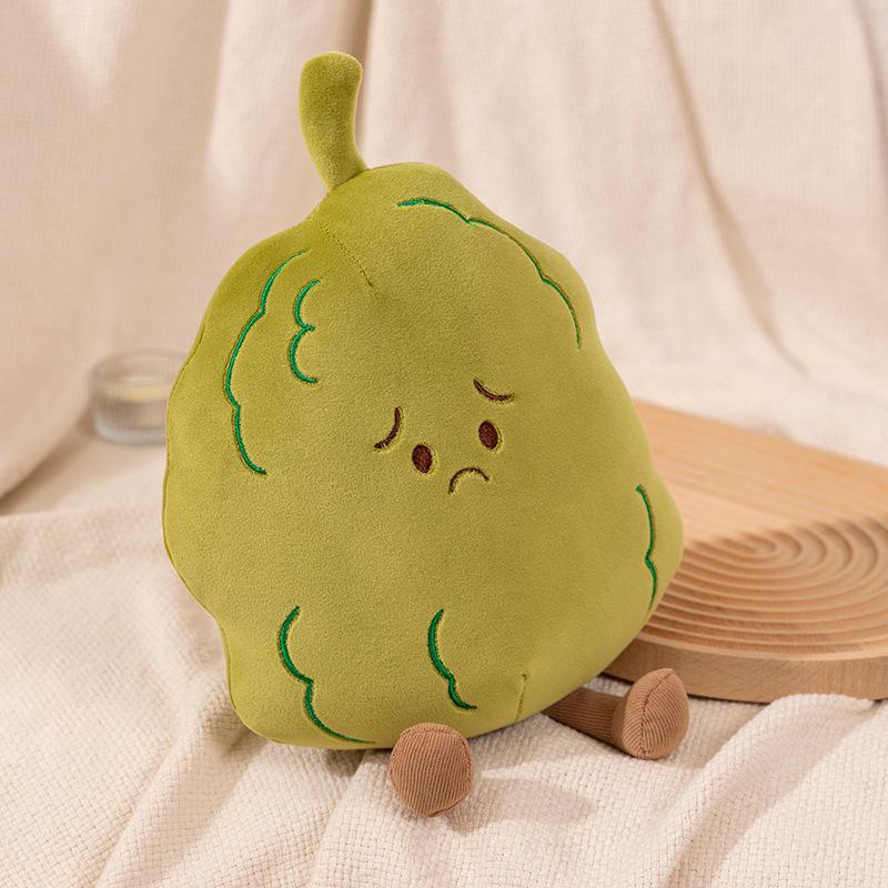 Cartoon Fruit Plush Dolls: Cute Watermelon & Durian Toys for Girls