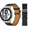 Кожаный ремешок для Samsung Galaxy Watch 6/4 classic 46мм 42мм 44мм 40мм 43мм 47мм Без зазоров Браслет Galaxy Watch 4/5/pro 45мм ремешок
