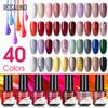 ROSALIND Nail Polish Gel Varnish Hybrid Nail Art Semipermanent Soak Off UV MAtt Top Base Coat Regular Gel Lacquer Gel Nail