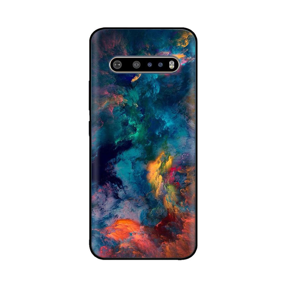 Для чехла LG V60 ThinQ 6.8" Мягкий силиконовый ТПУ чехол для телефона Funda Для LG V60 ThinQ 5G V 60 Задняя крышка lgV60 ThinQ coque Бампер Оболочка