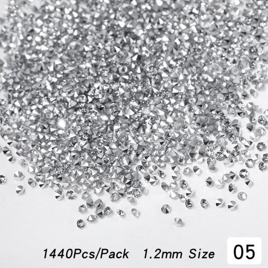 Нежный декор для ногтей Блестящий без капель Разноцветный