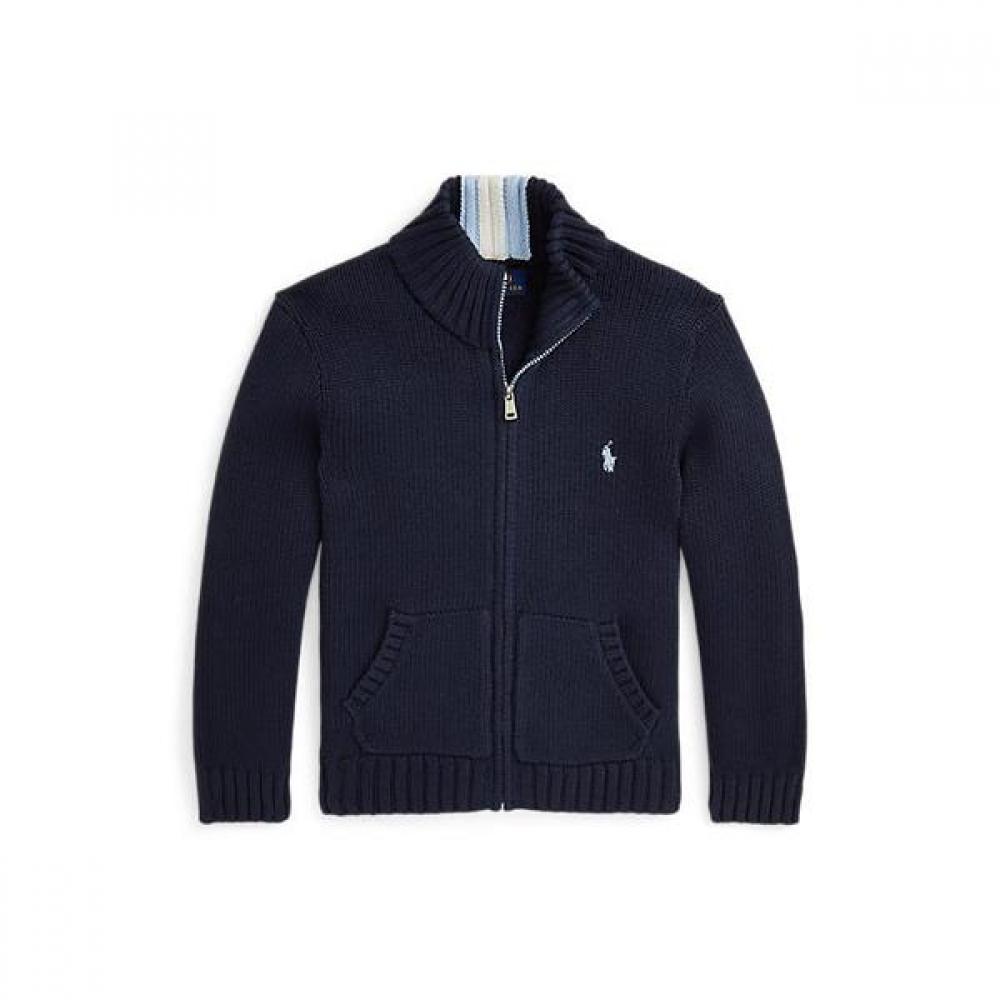 Polo Kids Boys Cotton Full Zip Sweater 2 7 Cwposweb6820541410