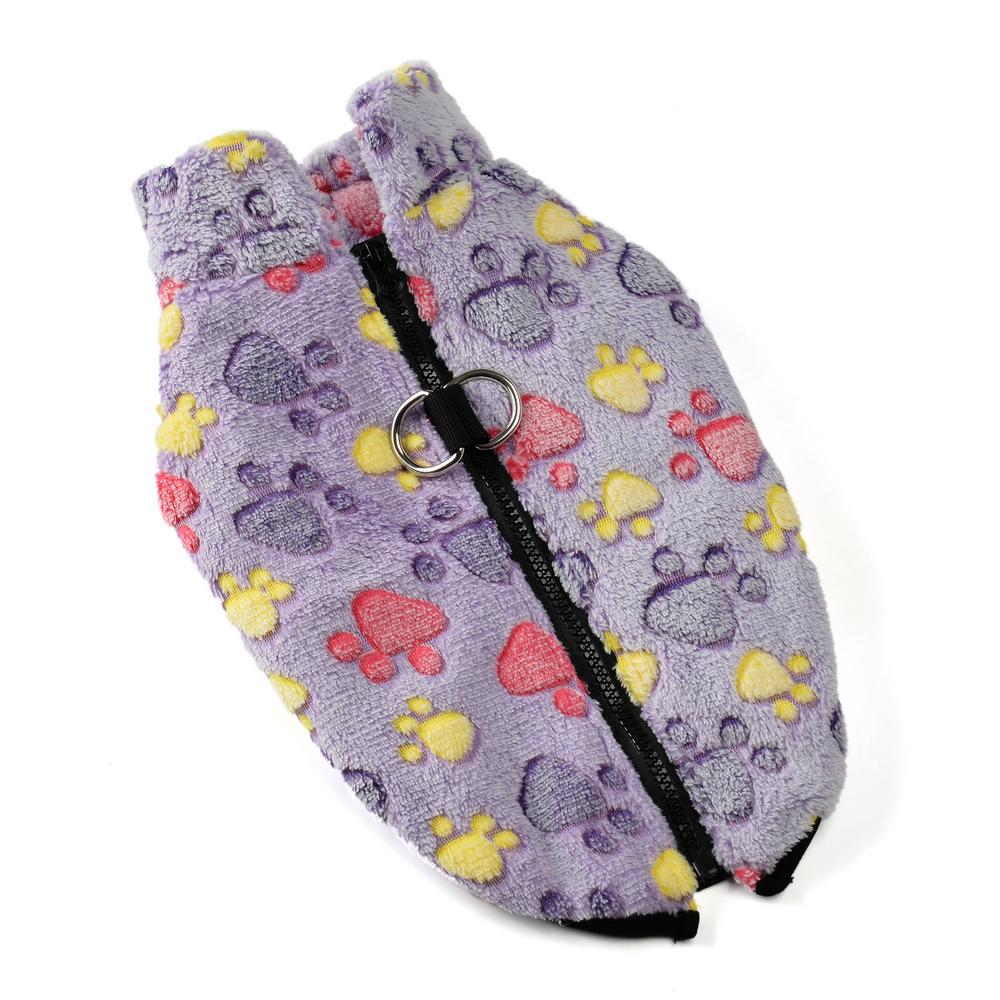 Толстовка с капюшоном для собак с милым принтом, жилет, зимняя теплая одежда для домашних животных, толстовка для французского бульдога, куртка для щенков, собак, кошек, одежда для домашних животных