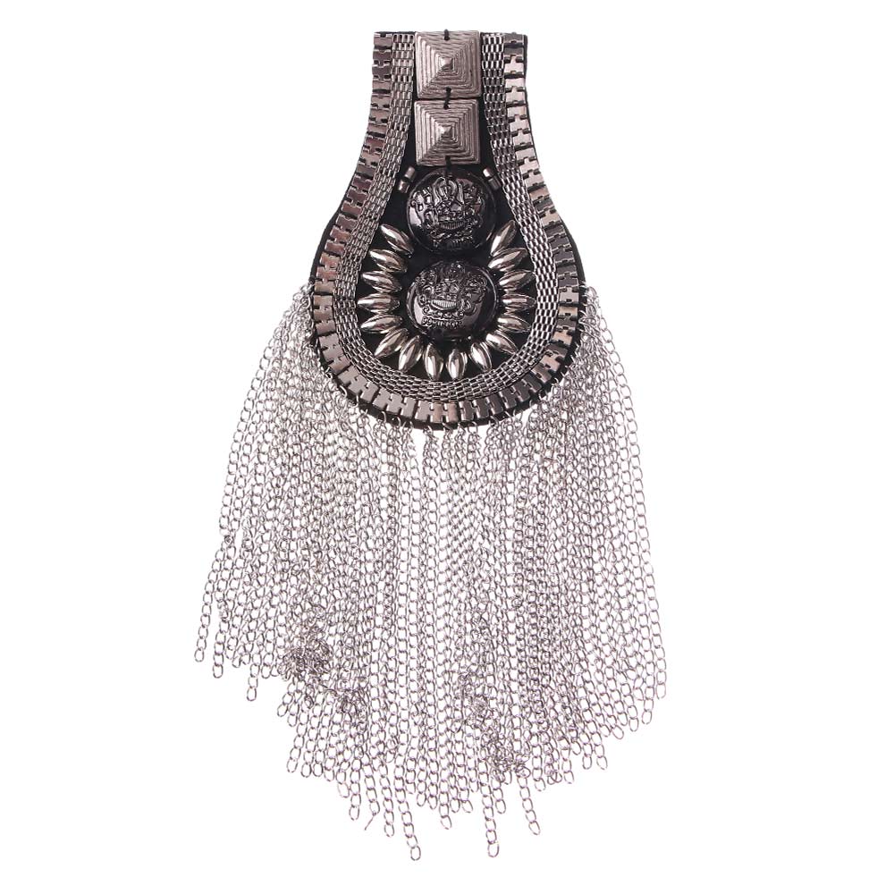 Jewelry Shoulder Board Spike Punk Shoulder Mark Shoulder Flash Epaulets Brooch