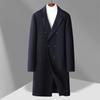 Men's Woolen Coat Men's Medium and Long Suit Collar Double-breasted Korean Version Woolen Coat Men's Coat