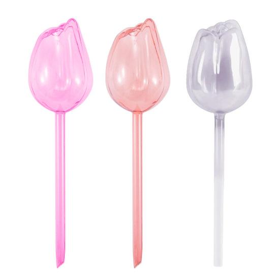 Пластиковые поливочные колбы в форме тюльпана, самополивающийся вкладыш для кашпо, автоматический шар для полива растений для комнатных и уличных растений