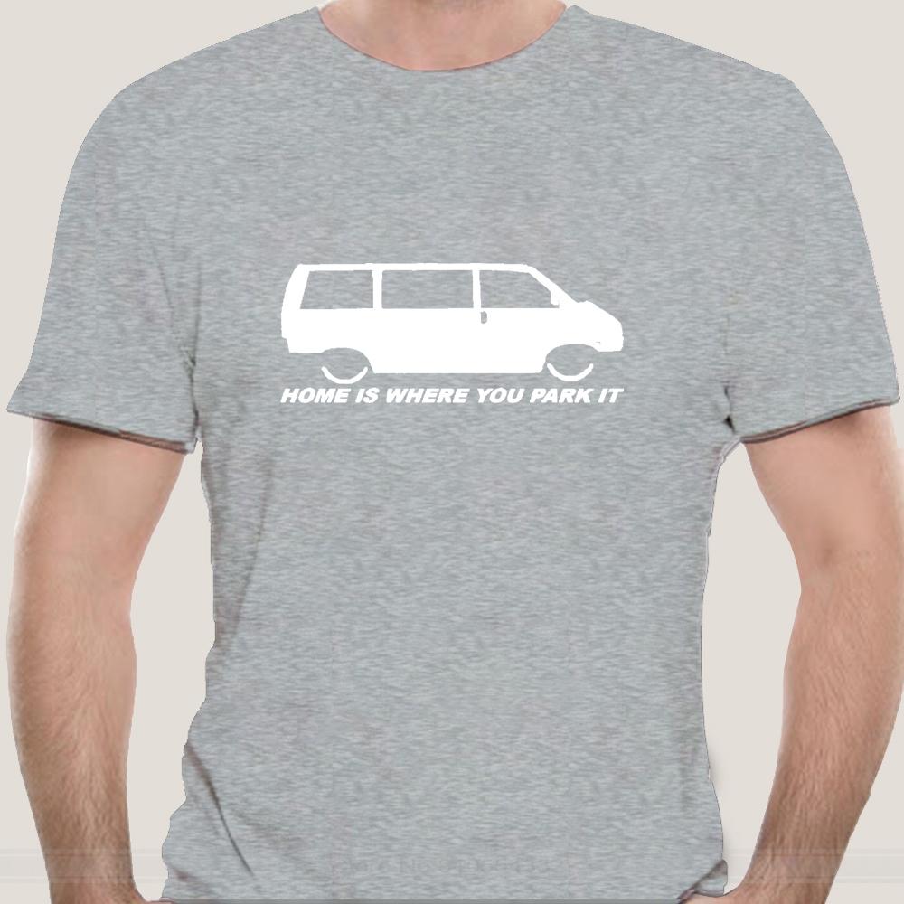 Men High Quality Tee Germany Car T4 T Shirt Campers Van Transporter Bus Dad Kombi Dub Personalised Gift New Top  T-Shirt