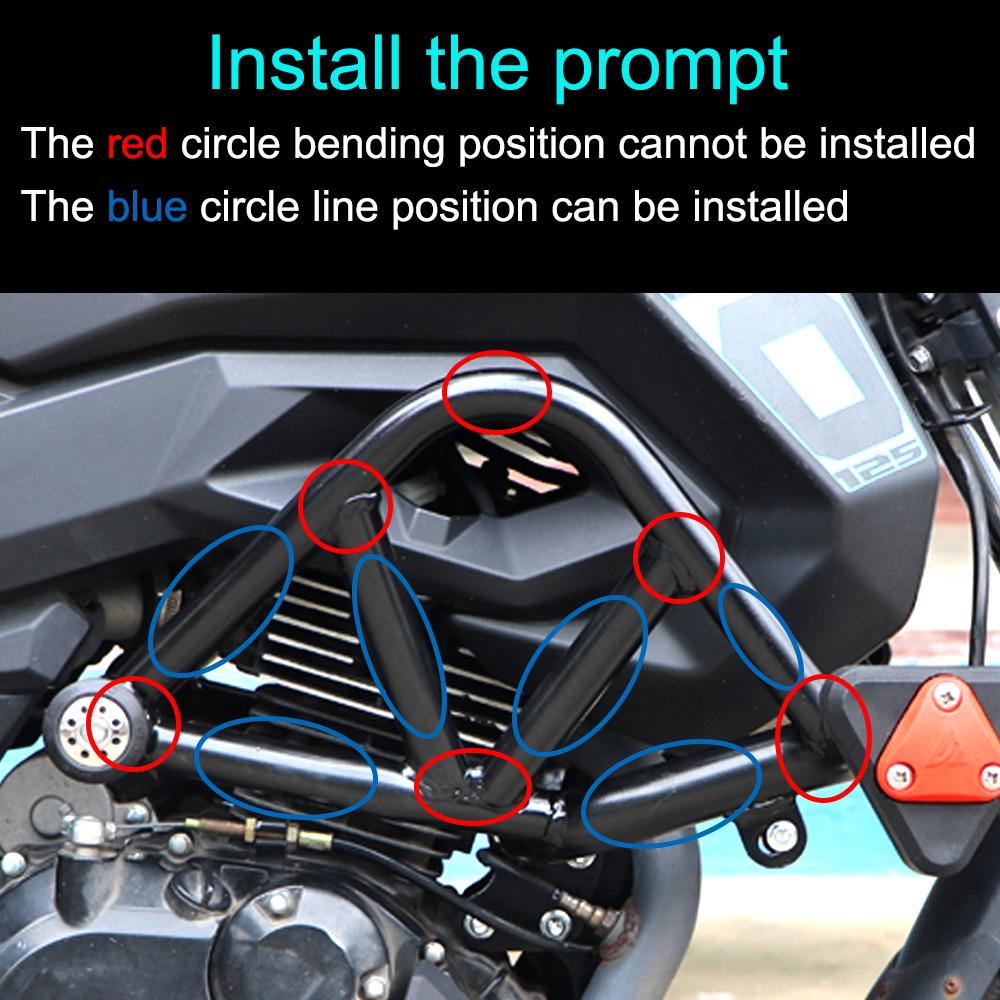 Для Honda подходит для мотоцикла 22/25/28 мм, защита двигателя, защита бампера двигателя, блоки защиты от падения, декоративный блок, аварийная планка