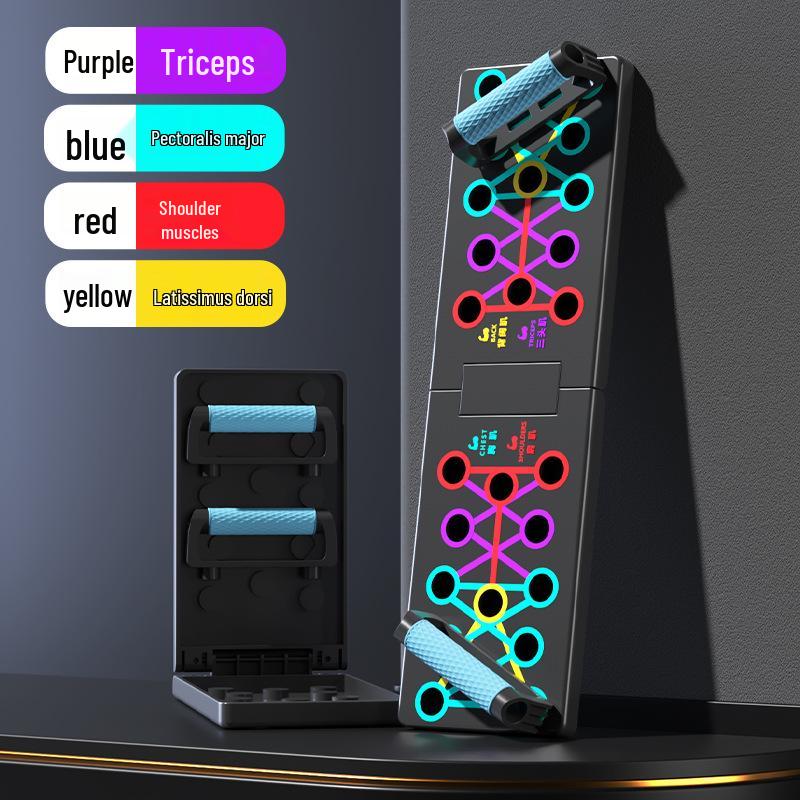 Многофункциональный упор для отжиманий и пресса: Тренажер для мышц живота и груди