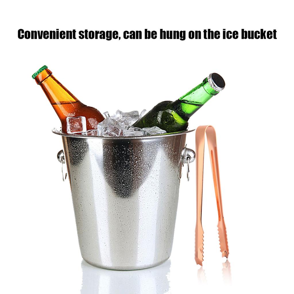 Аксессуары Зажим для еды Щипцы для еды Нержавеющая сталь Зажим для льда Щипцы для еды с зубчатым кончиком для дома, вечеринки, ресторана