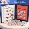 Children's Magnetic Alphabet Spelling Game: English Practice Cards for Kindergarten Education