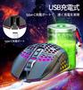 Gaming Wireless Optical Adopts Honeycomb High Up to 4 Levels RGB 7 Sweatproof Mouse, Mouse, Shell, Rechargeable, Precision, 3600DPI, Adjustable,
