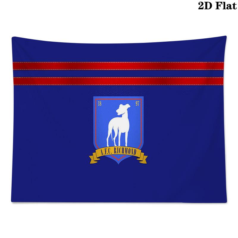 A.F.C. Richmond Wall Tapestry Aesthetic Wall Hanging Printed Fabric Blanket Decorative Tapestries for Bedroom Living Room Home Decor