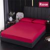 Deep Pocket Bed Fitted Sheet With Elastic Band 100% Waterproof Bedding Portector Mattress Topper Cover No Pillowcase