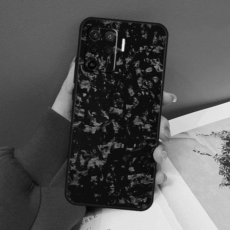 Кейс из кованого карбона для OPPO Find X5 X3 Pro A15 A74 A54 A94 A93 A91 A5 A9 A31 A53 2020 A53S A52 A72 Чехол