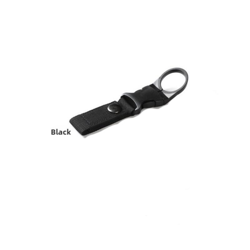 Webbing Water Bottle Holder Climbing Carabiner Belt Backpack Hanger Hooks Clip Multifunction Water Bottle Nylon Buckle Hook Clip 4