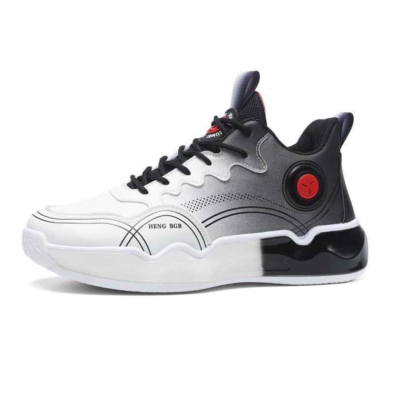 Новые высокие спортивные туфли мужские туфли весна 2024 тренд универсальная повседневная обувь мода баскетбольная обувь производитель