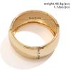 Exaggerated Punk Big Heavy Metal Wide Closed Bangles for Women Trend 2026 Vintage Arm Bracelet Pulseras Grunge Jewelry Steampunk