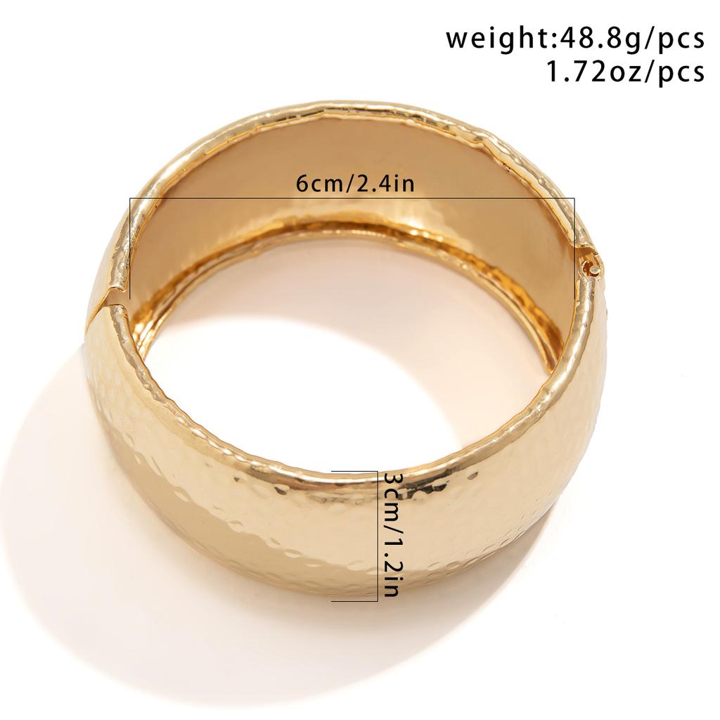 Exaggerated Punk Big Heavy Metal Wide Closed Bangles for Women Trend 2026 Vintage Arm Bracelet Pulseras Grunge Jewelry Steampunk