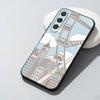 Simple And Fresh Printed  Phone Case For Samsung Galaxy A73,A72,A71,A70,A52,A51 Others Soft Black Cover