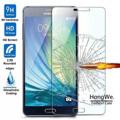 Прозрачное защитное стекло Для Samsung A5 2017 - Закаленное стекло 9H - Покрывает плоскую поверхность - Ударопрочное