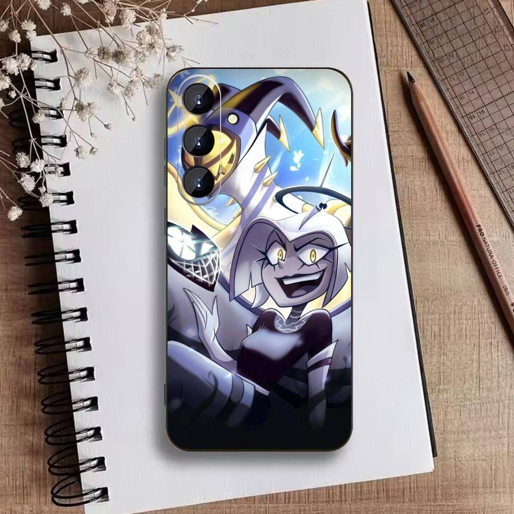 L-Helluva Boss Phone Case For Samsung Galaxy A73,A21s,A22,A31,A52,A53,A71,A41Soft Black Shell