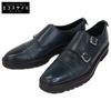 WH-0300 Double Monk Strap Shoes 9 NavyUsed