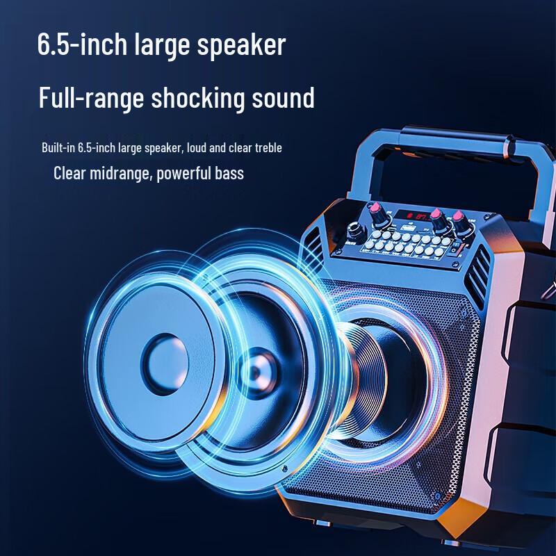 Newmine K503 Portable Wireless Bluetooth Karaoke Speaker